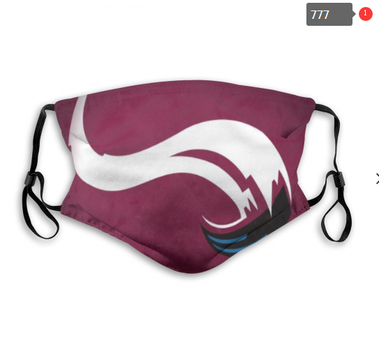 NHL Colorado Avalanche #10 Dust mask with filter